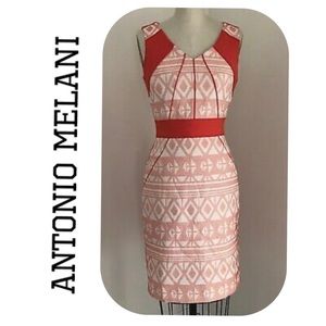 ANTONIO MELANI - Geometric Print Dress